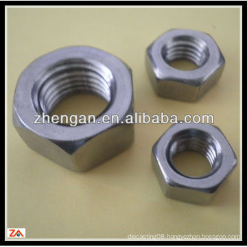 DIN934 stainless steel hex nut a4 70